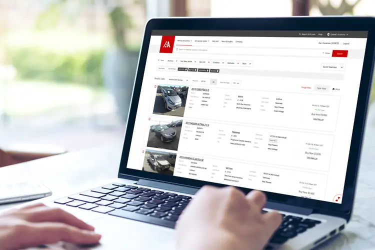 IAA platform to connect buyers and sellers.